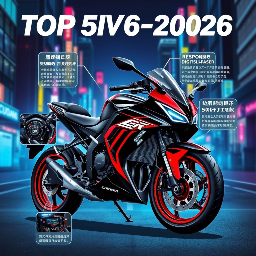 5 ข้อดีที่ทำให้ CBR650R 2026 เป็นที่ต้องการ